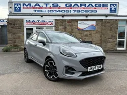 Grey Used 2020 Ford Puma ST-Line X Hatchback | £13,495 (A bit pricey)