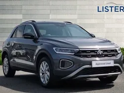 Indium grey metallic black Used 2023 VW T-Roc Life SUV | £21,990 (Fair price)