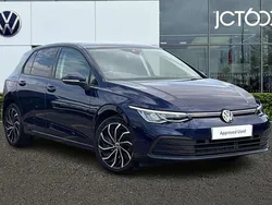 Blue Used 2022 VW Golf VIII Life Hatchback | £16,728 (Good price)