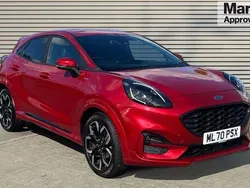 Red Used 2020 Ford Puma Gen-E ST-Line X SUV | £14,902 (Fair price)