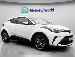 White Used 2021 Toyota C-HR SUV | £17,500 (Fair price)