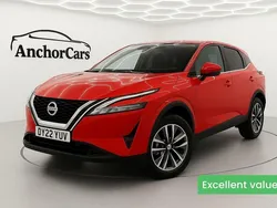 Red Used 2022 Nissan Qashqai Acenta Premium SUV | £14,495 (Super price)