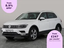 White Used 2017 VW Tiguan SEL SUV | £14,034 (Fair price)