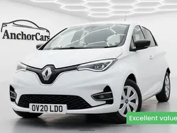 White Used 2020 Renault Zoe Play Hatchback | £7,195 (Fair price)