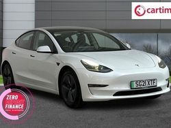 White Used 2021 Tesla Model 3 Long Range AWD Sedan | £19,199 (Expensive)