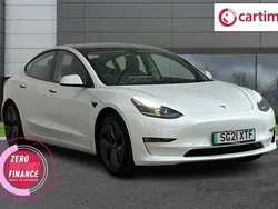 White Used 2021 Tesla Model 3 Long Range Sedan | £19,199 (Expensive)