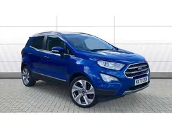 Blue Used 2020 Ford Ecosport Titanium SUV | £10,809 (Fair price)