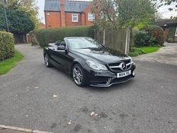 Black Used 2014 Mercedes E250 AMG Cabriolet | £7,750 (Super price)