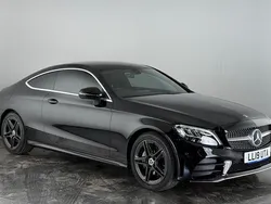 Black Used 2019 Mercedes C200 AMG line Coupe | £16,500 (Fair price)