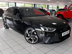 Black Used 2021 Audi A4 Black Edition Estate | £24,989 (Expensive)