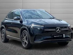 Cosmos black Used 2021 Mercedes EQA250 AMG line SUV | £18,095 (Fair price)