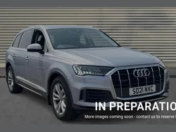 Silver Used 2021 Audi Q7 Sport SUV | £32,289 (Good price)