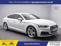 White Used 2019 Audi A5 S-Line Coupe | £18,000 (Good price)