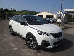 White Used 2019 Peugeot 3008 GT-line Hatchback | £12,500 (Fair price)