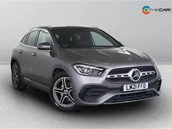 Grey Used 2021 Mercedes GLA200 AMG line SUV | £23,295 (Fair price)