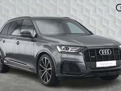 Grey Used 2022 Audi Q7 Black Edition SUV | £47,500 (Good price)
