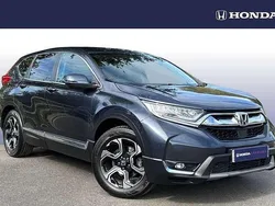 Cosmic blue Used 2018 Honda CR-V SE SUV | £15,000 (Fair price)