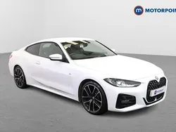 White Used 2021 BMW 420 M Sport Coupe | £26,799 (Fair price)