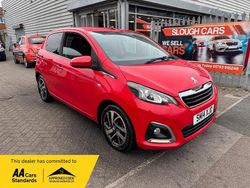 Red Used 2014 Peugeot 108 Allure Hatchback | £2,195 (Good price)