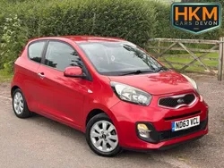 Red Used 2013 Kia Picanto City Hatchback | £2,799 (Fair price)