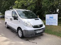 White Used 2007 Vauxhall Vivaro Van | £3,995 (Fair price)
