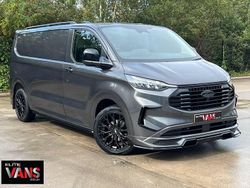 Magnetic grey Used 2024 Ford Transit Custom Limited Van | £29,485 (A bit pricey)