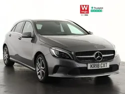 Grey Used 2018 Mercedes A180 Sport Edition Hatchback | £16,049 (Fair price)
