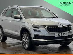 Brilliant silver metallic Used 2024 Skoda Karoq SE L SUV | £20,499 (Good price)