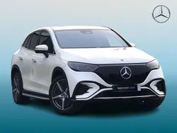 Manufaktur diamond white Used 2024 Mercedes EQE350 AMG line SUV | £51,990