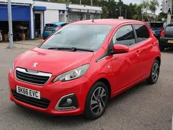 Red Used 2016 Peugeot 108 Allure Hatchback | £5,500 (Fair price)