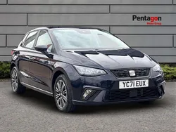 Blue Used 2021 Seat Ibiza SE Technology Hatchback | £13,828 (Fair price)