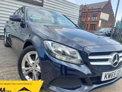 Blue Used 2016 Mercedes C200 SE Sedan | £10,990 (Super price)