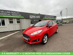 Red Used 2014 Ford Fiesta Zetec Hatchback | £6,200 (Fair price)