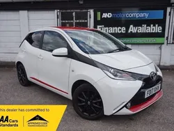 White Used 2017 Toyota Aygo x-press Hatchback | £7,390 (Fair price)