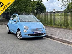 Blue Used 2016 Fiat 500 Lounge Hatchback | £5,695 (Fair price)