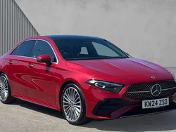 Red Used 2024 Mercedes A200 AMG Line Premium Plus Sedan | £28,105 (A bit pricey)