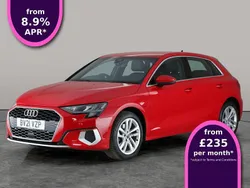 Red Used 2021 Audi A3 Sportback e-tron Sport Sedan | £17,523 (Fair price)