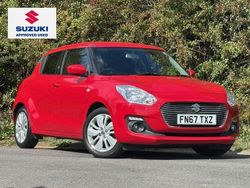 Red Used 2017 Suzuki Swift SZ-T Hatchback | £9,295 (Fair price)