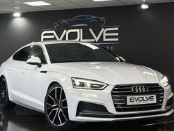 White Used 2017 Audi A5 Sportback S-Line Hatchback | £14,995 (Fair price)