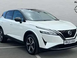 White Used 2022 Nissan Qashqai N-Connecta SUV | £18,243 (Fair price)