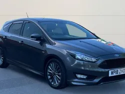 Grey Used 2018 Ford Focus ST-Line Hatchback | £9,462 (Good price)