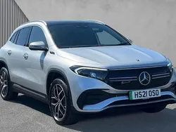 Silver Used 2021 Mercedes EQA250 AMG Line Premium SUV | £21,439 (Fair price)