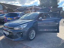 Blue Used 2017 Kia Rio 3 Hatchback | £6,999 (Fair price)