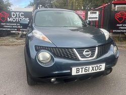 Blue Used 2012 Nissan Juke Tekna SUV | £3,995 (Fair price)