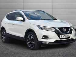 White Used 2019 Nissan Qashqai Tekna SUV | £12,990 (Fair price)