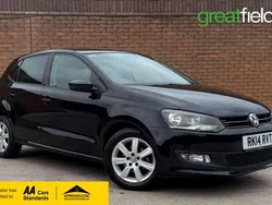 Black Used 2014 VW Polo Edition Hatchback | £6,995 (Fair price)