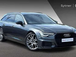 Grey Used 2020 Audi A6 Black Edition Estate | £24,500 (Fair price)
