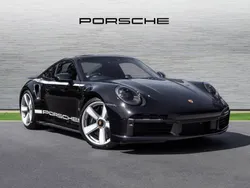 Jet black metallic New 2025 Porsche 911 Turbo | £214,990
