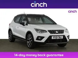 White Used 2021 Seat Arona XCELLENCE Lux SUV | £15,399 (Fair price)