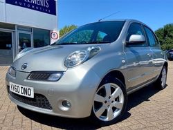 Silver Used 2010 Nissan Micra N-TEC Hatchback | £6,390 (Fair price)